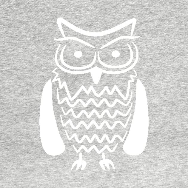 Cute Owl T-Shirt by happinessinatee